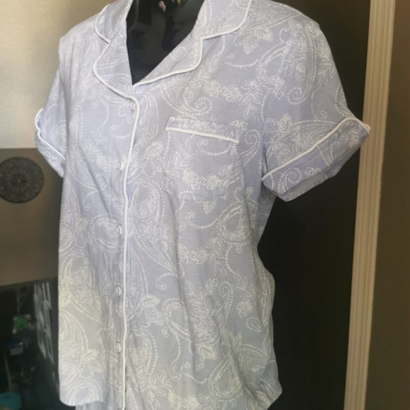 Jane & Bleecker Women's 3-piece Cotton Pyjama Set (Multi) - Picture 6 of 16